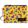 Monarque RFID Keychain Wallet Signature Collection (Laurel Burch Flutterbyes)