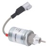 Fuel Shut Off Solenoid Valve Aluminum Alloy U85206452 Stop Solenoid