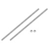 sourcing map 5/16"-18 Fully All Threaded Rod, 2 Pcs 304