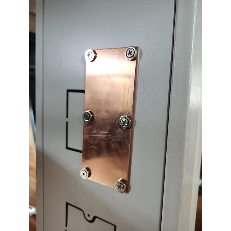 Magnetic Backing Copper Welding Spoon Magnetic Copper Butt-Weld Backer Set