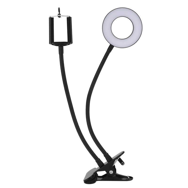 Ring Light 3.5 Inch Selfie Makeup Fill Light Double Bracket