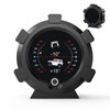 PLAYOCCAR GPS Speedometer HUD MPH for Car with Overspeed Alarm