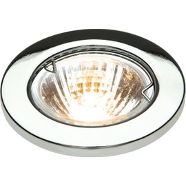 Knightsbridge Low Voltage Downlight, Metal, 50 W, Chrome
