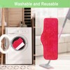 MalhSlix 8 Pack Microfiber Replacement Steam Mop Pads Compatible for