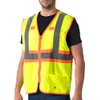 SMART Q CLASSIC Hi-Vis Premium Safety Vest, yellow, l