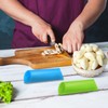 Classicseali 4pcs Garlic Roller,Silicone Garlic Peeler, Easy to Clean and