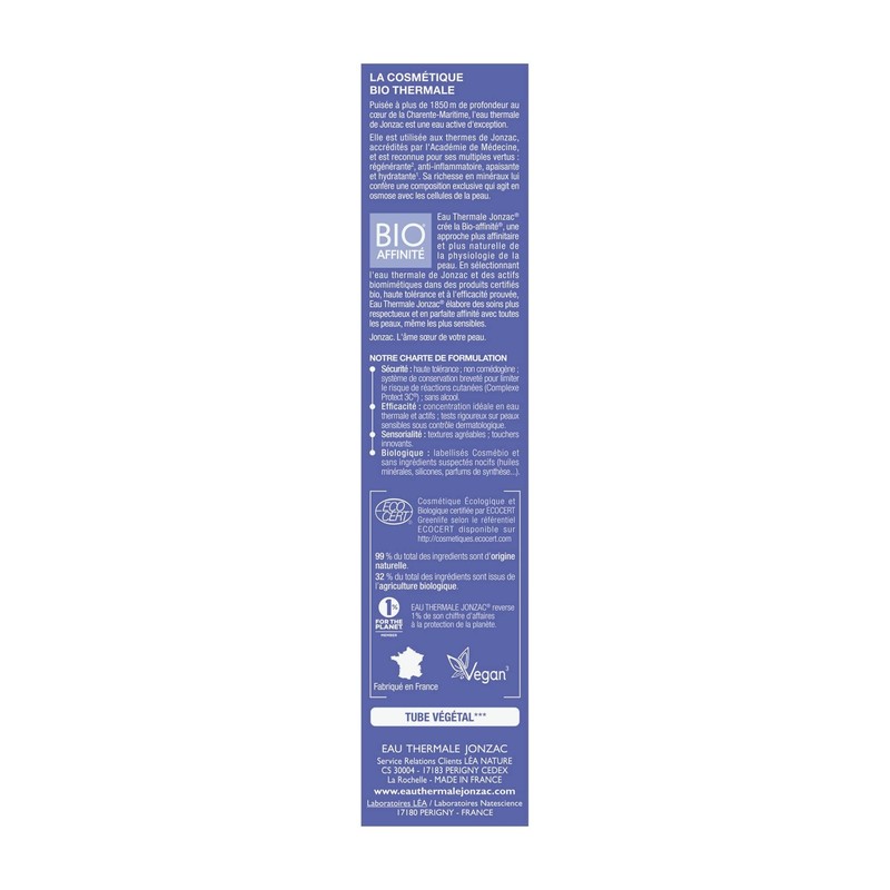 Eau de Jonzac Bébé Bio Dermo-Repair Cream Fragrance Free 40ml