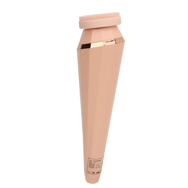 Electric Facial Cleansing Brush 3 Levels Rechargeable Improve Skin Elastic