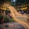 Pipigaty Solar Floor Lamp, 54'' Outdoor Floor Lamps for Patio