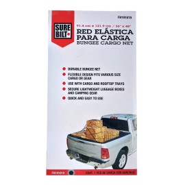 SureBilt Red Elastica De Carga  Sure Bilt Camioneta Seguridad