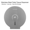 Commercial Jumbo Toilet Paper Dispenser, Wall Mount Stainless Steel 9