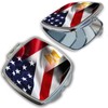 BleuReign(TM) Mixed USA and Egypt Compact Mirror