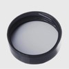 M01687x48 MOREZMORE 48pcs Black PP plastic lids for jars 33-400