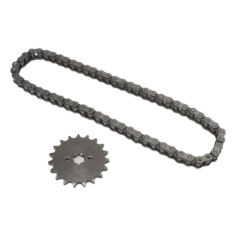 428 19T 17mm Sprocket with 428 60 Links Chain Steel