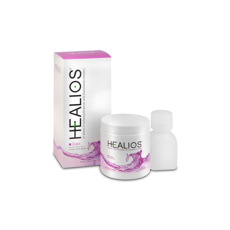 HEALIOS Suplemento dietético con sabor a uva, forma de polvo,