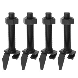 The Lord of the Tools Pack of 4 Arrow Rest Bow Rest Replacement Recurve Bow Screw-On Archery Accessories for Recurve Bows Straight Pull Bows Black