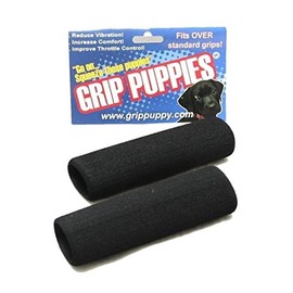 Sportouring Grip Puppy Comfort Grips For Motorcycle, Foam, Black