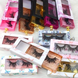 Zombie Makeup Popular Diamond Eyelash Packaging Case for 1 Pair with Slide Design A5/Please contact customer service to purchase. 10ea