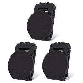 WAZIJ 3pcs Magnetic Tool Belt Clip,Magnet Tool Holder for Belt,Magnetic Clip Tool Belt Accessories for Hammer Screwdriver