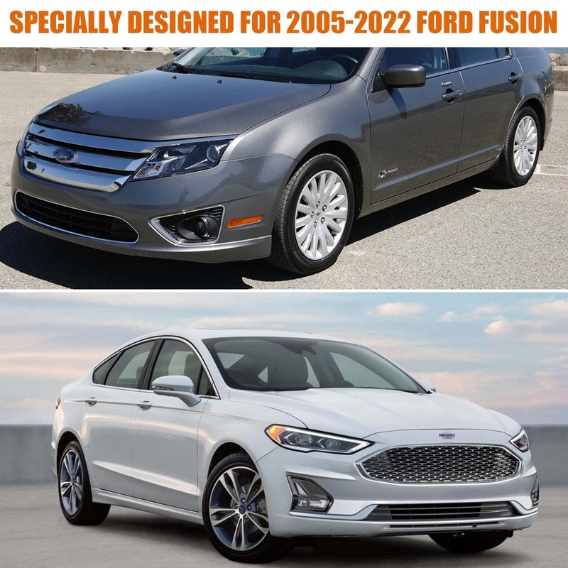 Waterproof Car Covers Replace for 2005-2023 Ford Fusion, 6 Layers