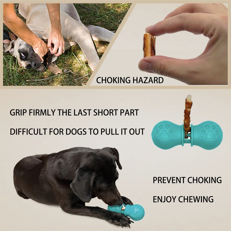 BoniVet Bully Stick Holder for Dogs, Chew Holder, Prevent Choking