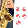 5 Pcs Saxophone Key Button Copper Turquoise Exquisite Trumpet Valve