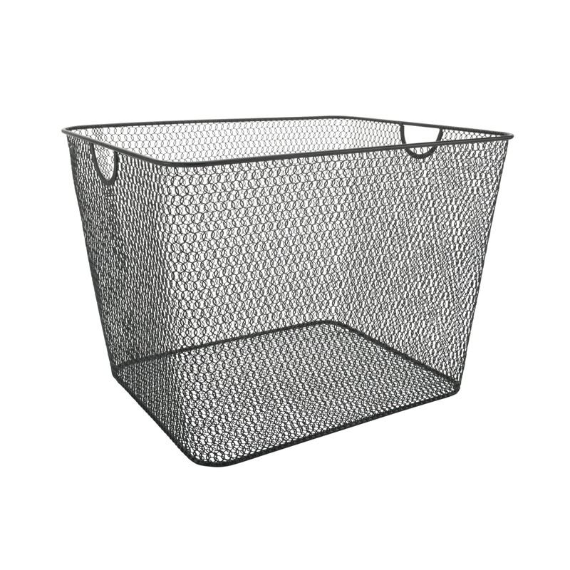 YBM Home Wire Mesh Kitchen Storage Basket Organizer for Organizing