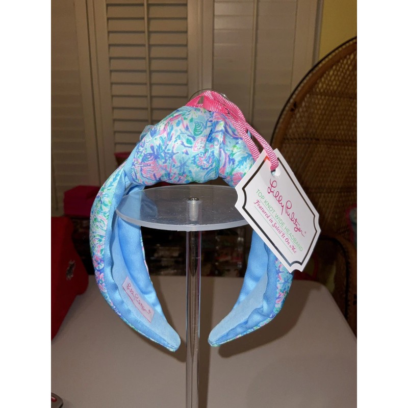 Lilly Pulitzer NWT Top Knot Wide Headband Soleil It On