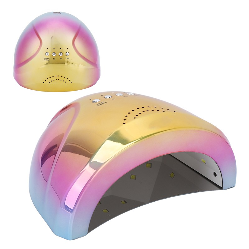 UV LED Nail Lamp 48W Dual Light Source Infrared Intelligent