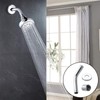 Oiieco Shower Head Extension Arm, Stainless Steel Handheld Shower Extension
