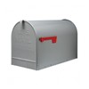 Plexon Gray Jumbo Size Rural Mailbox, 3175 cu-in Capacity, Galvanized