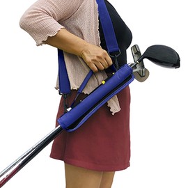 Golf Club Carry Bag Portable Golf Sunday Bag Lightweight Nylon Golf Pencil Bag with Adjustable Shoulder Strap for Women Men Golf Training Travel Case Driving Range Course Can Hold 3-4 Clubs Bags
