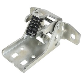 Silscvtt Silver Steel Left Drivers Side Front Upper Door Hinge Replacement for 1994-2002 Ram 1500 2500 3500 55075957AC