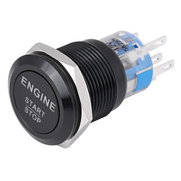 Keenso 12V Car Engine Start Stop Push Button Power Push