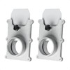 POWERTEC 70134-P2 2-1/2-Inch Aluminum Blast Gate for Dust Collector, Dust