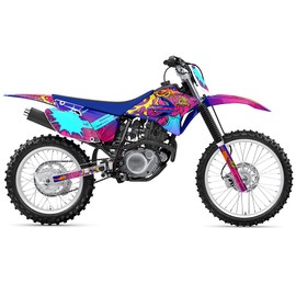 2005-2025 TTR 230 ZANY Pink Senge Graphics Complete Kit Compatible with Yamaha