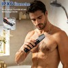 MAXGROOM Trimmer corpo uomo elettrico 4 in 1 multifunzione tosaerba