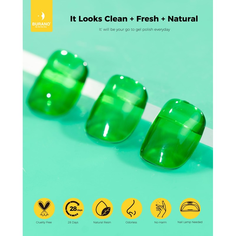BURANO Nail Gel Colour DIY Nail Design Home DIY Gel