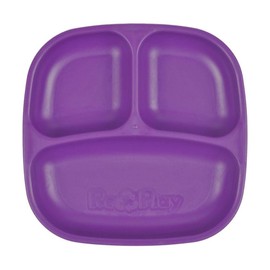 Re-Play Divided Plate Single, Amethyst