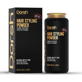 Dorsh Hair Styling Powder - Volumizing & Texture Powder for men All Hair Types with Volumizing Matte Look, Non-Sticky and Smells Great