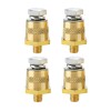 Ampper M8 Thread Male Brass Battery Charging Post Terminals, M8
