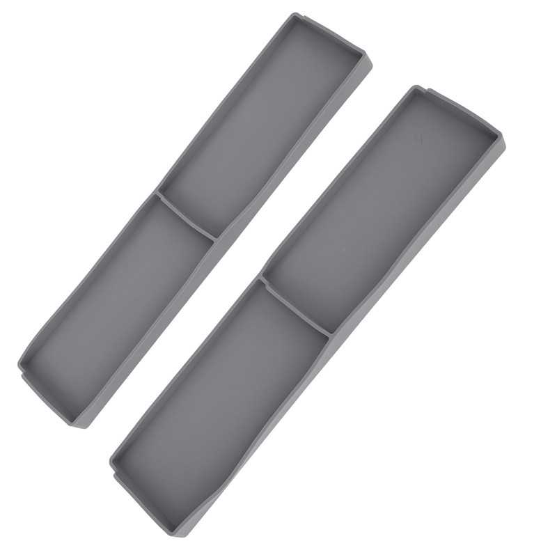 2PCS Stove Top Shelf Silicone Spice Rack Magnetic Back 2