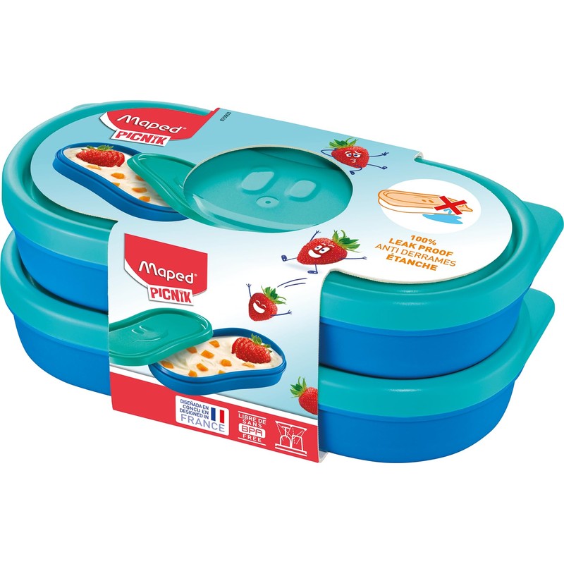 Maped 870903 Concept Kids Snack Box Kids 2 x 150