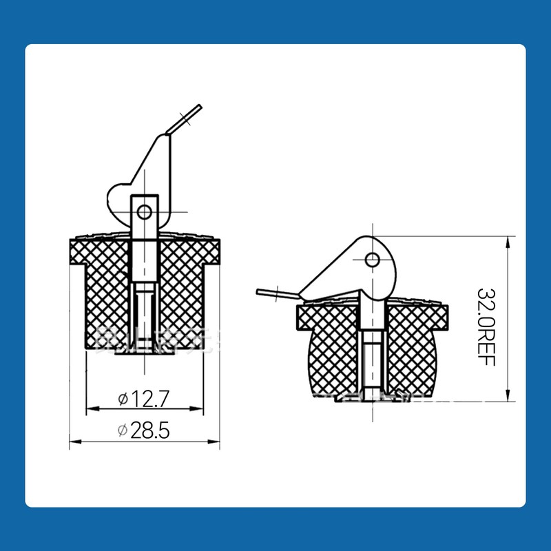 Boat Drain Plug, Strong, Sturdy, Proof and Highly Sealing Compression