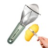 Mango Cutter and Peeler,3X Portable Fruit Cutter Pit Remover |