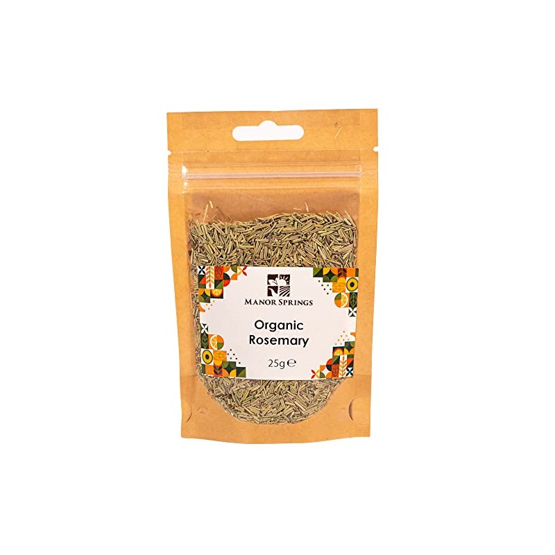 Organic Dried Rosemary 25g by Manor Springs Organic
