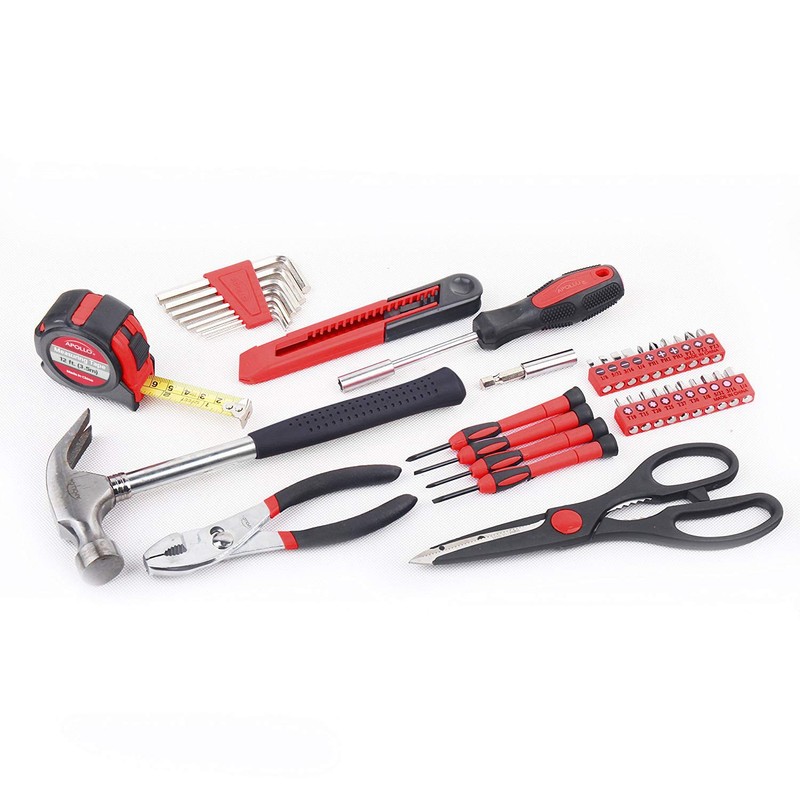Apollo Tools Original 39 Piece General Household Tool Set in