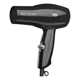 Revlon Essentials RVDR5034 Compacta Secadora De Cabello 1875w Ultra Ligera Viaje 2 velocidades Color Negro                                            