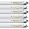 F24T5/865 6 Pack 22 Inch T5 Fluorescent Grow Light Bulbs,