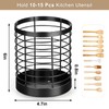 IWNTWY Utensil Holder for Kitchen Counter, Stainless Steel Utensil Crock